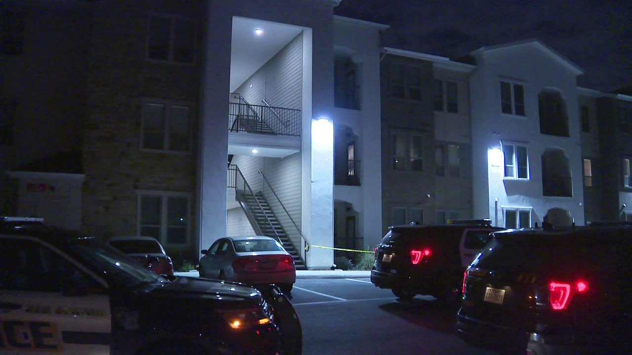 Woman pushed off secondfloor balcony during argument, police say